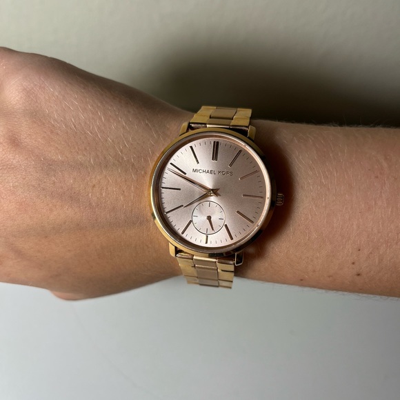 Rose Gold Michael Kors Watch - Picture 3 of 3
